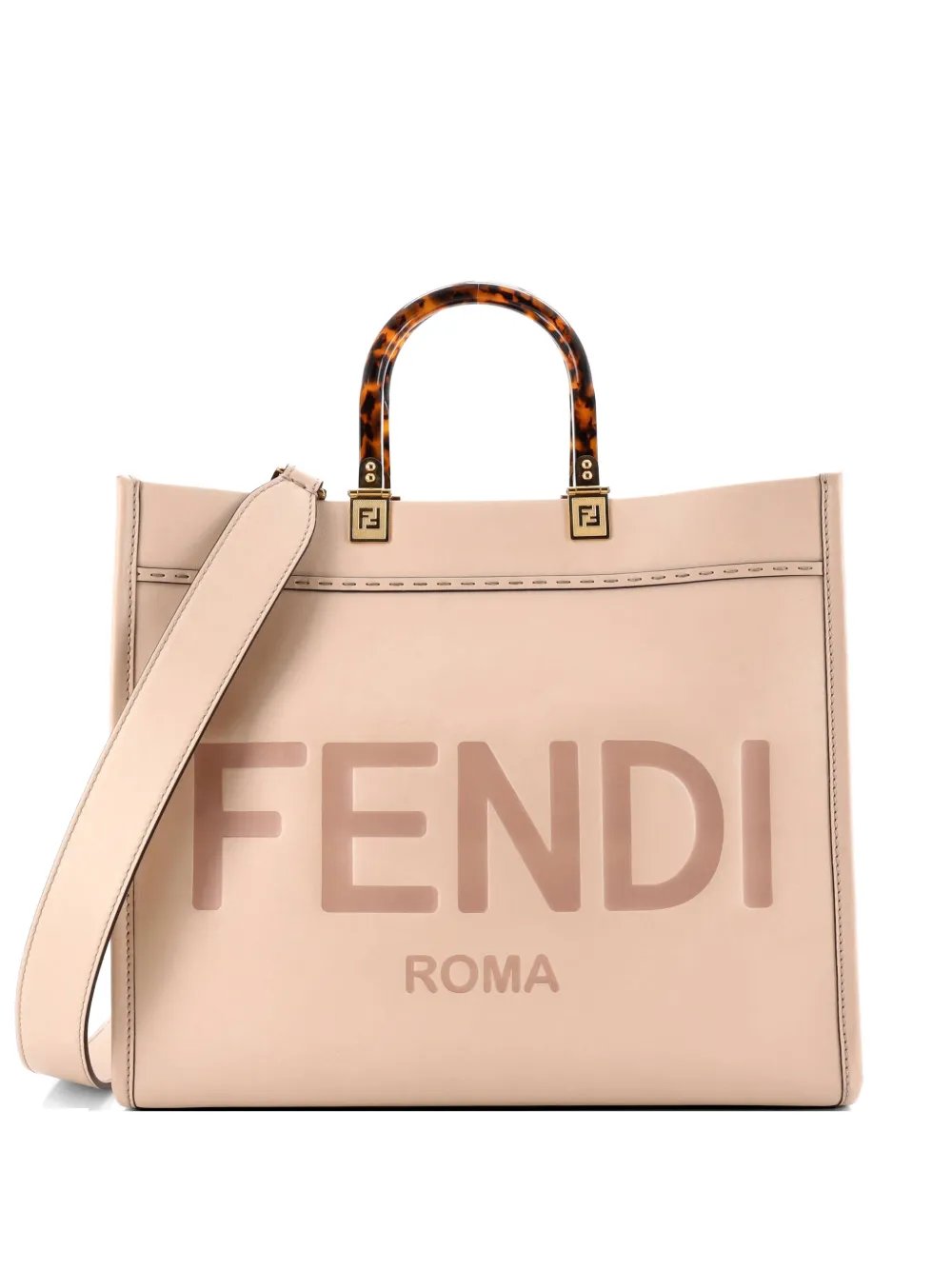 Sunshine Shopper Leather Medium tote bag