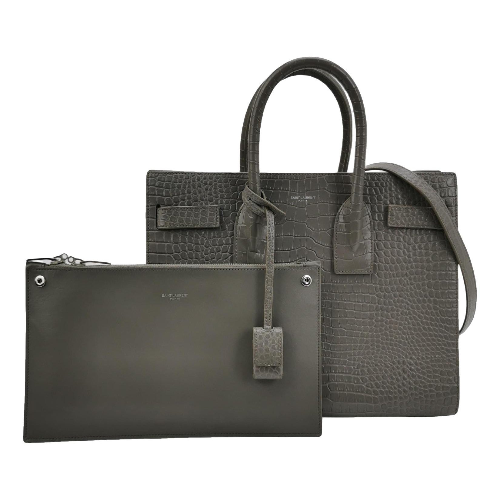 Sac de Jour leather tote