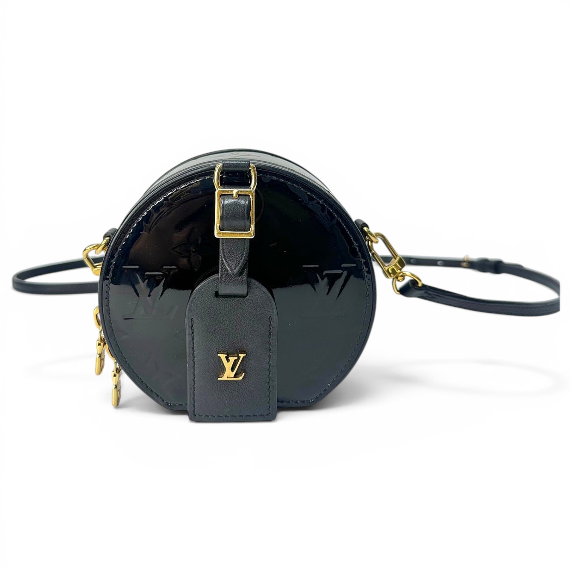 Louis Vuitton Boîte chapeau souple patent leather crossbody bag