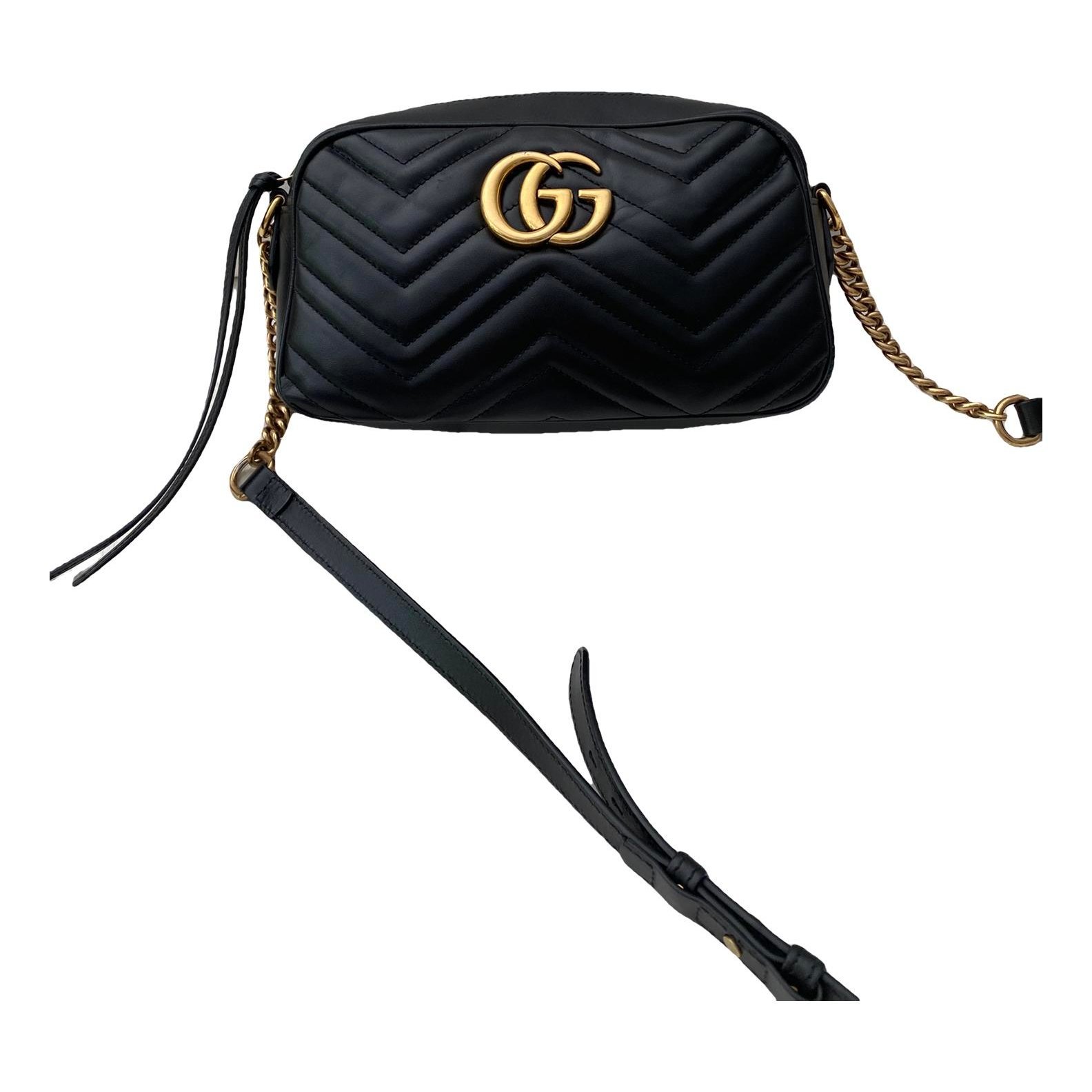 GG Marmont leather crossbody bag