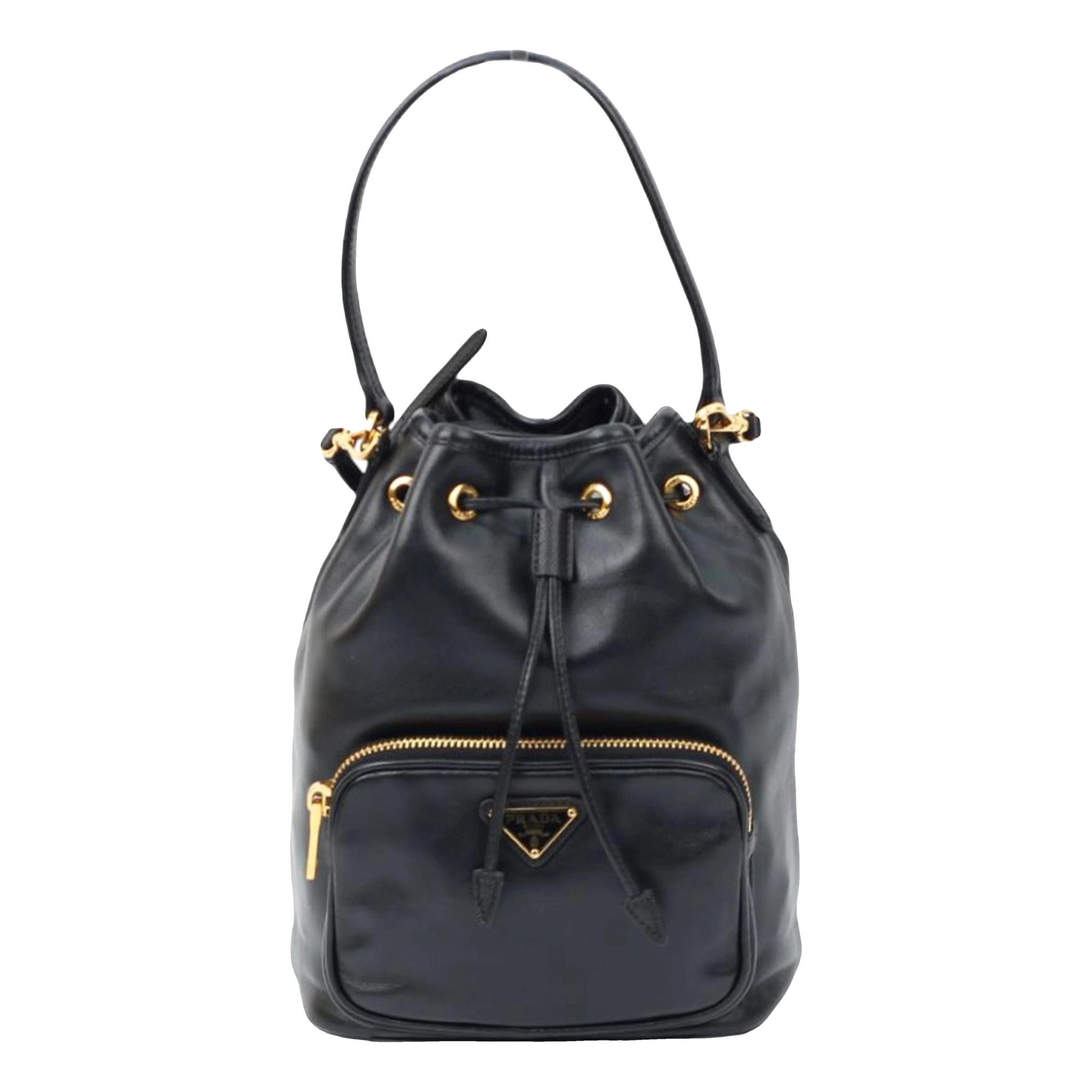 Duet leather bag