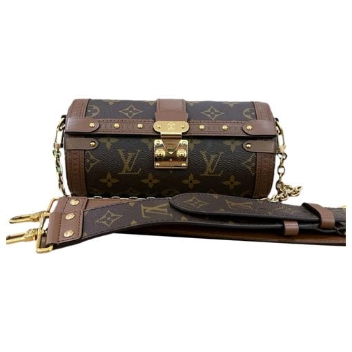 Papillon Trunk vinyl crossbody bag