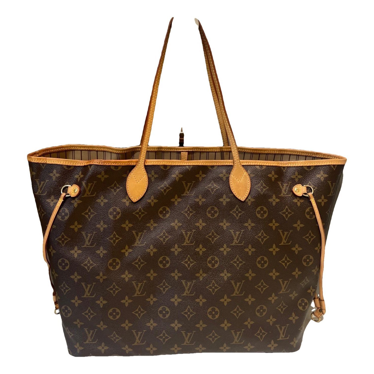 Neverfull leather handbag