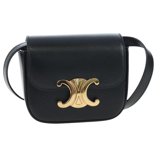 Triomphe leather handbag
