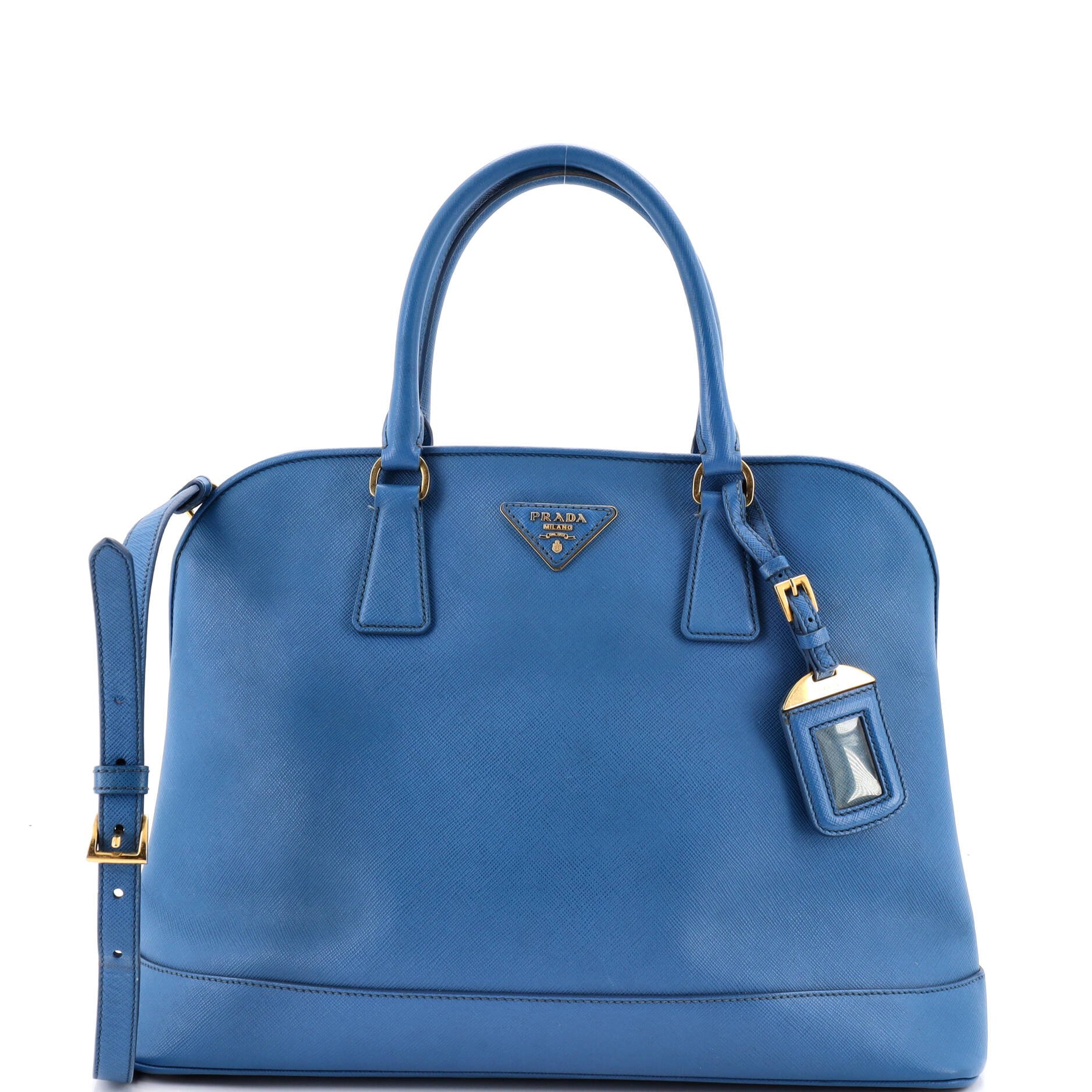 Open Promenade Bag Saffiano Leather Large