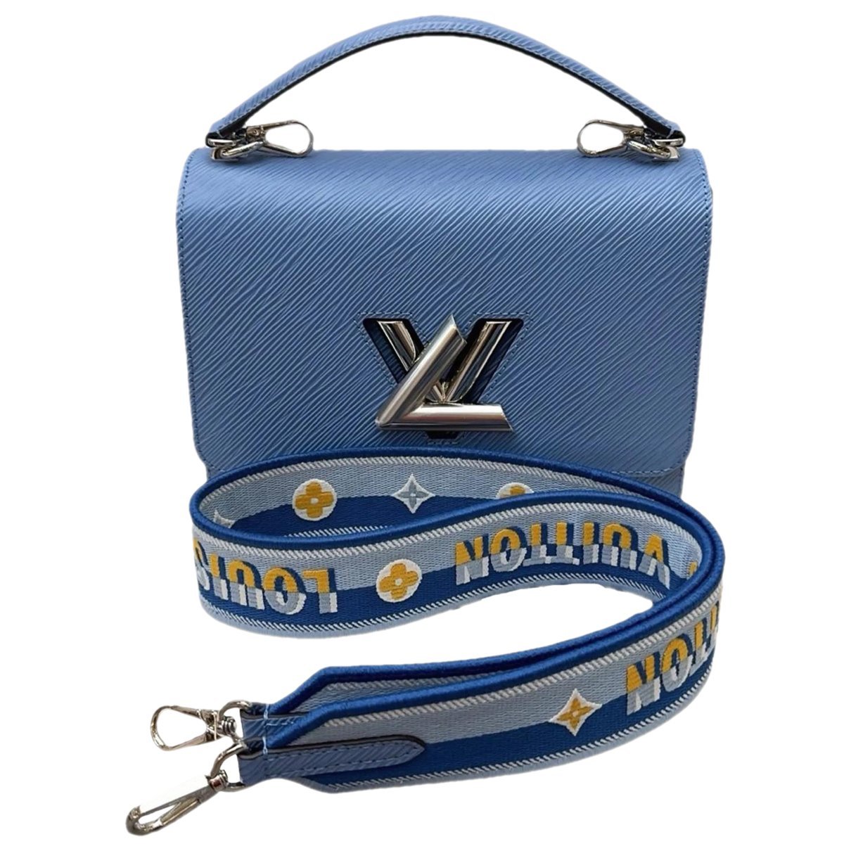 Twist One Handle leather handbag