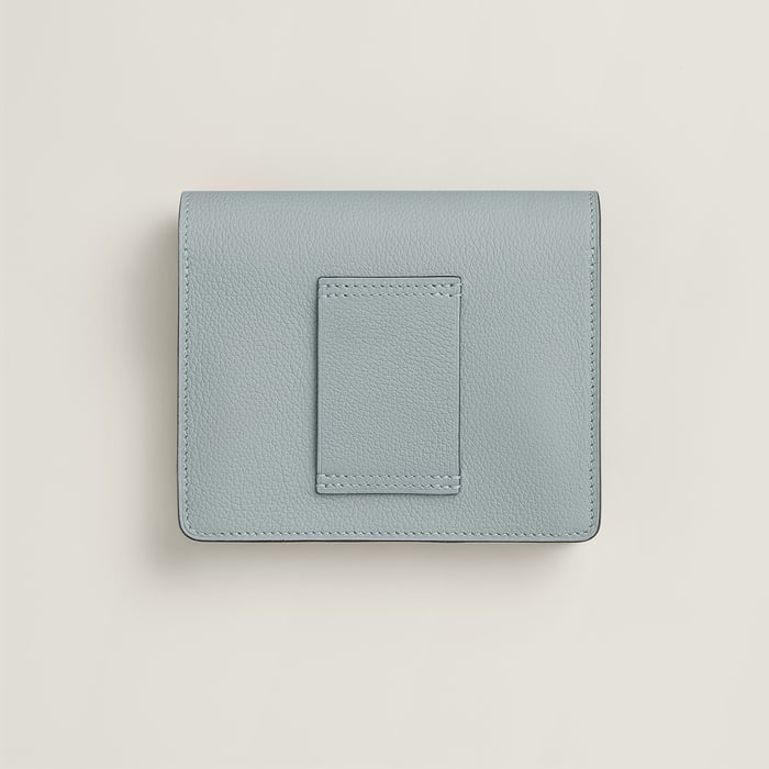 Bleu Glacier Roulis Slim Wallet