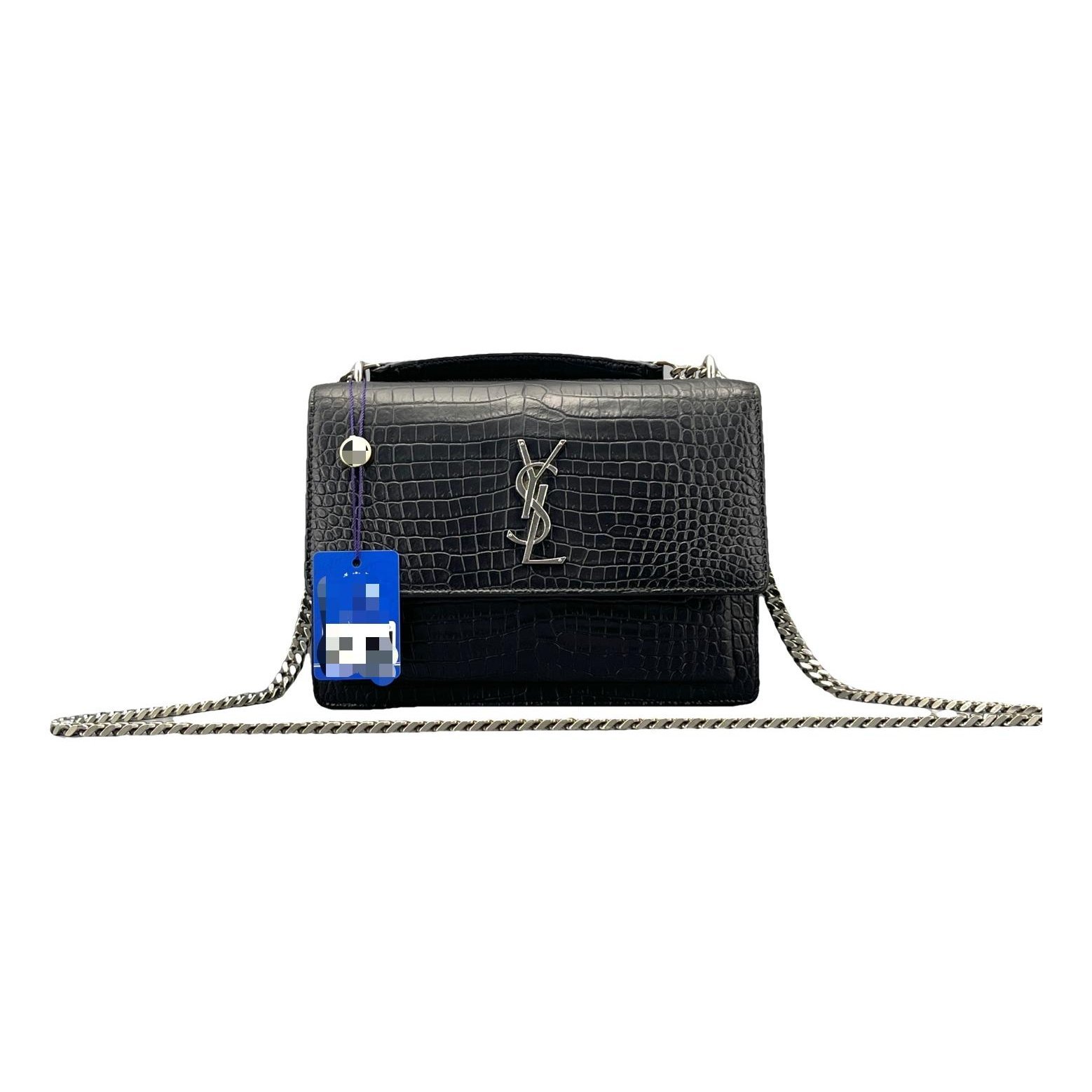 Sunset leather handbag
