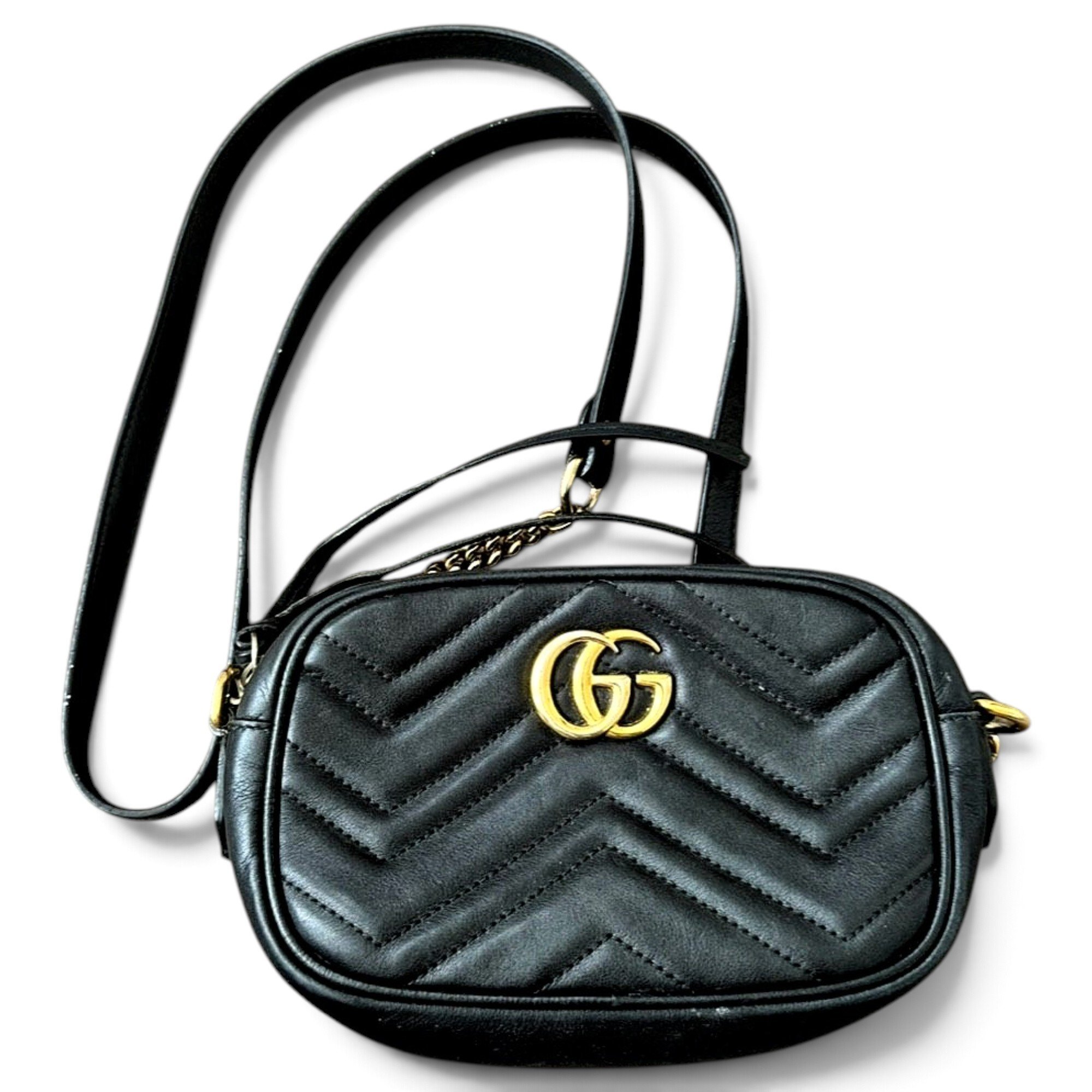 GG Marmont leather crossbody bag