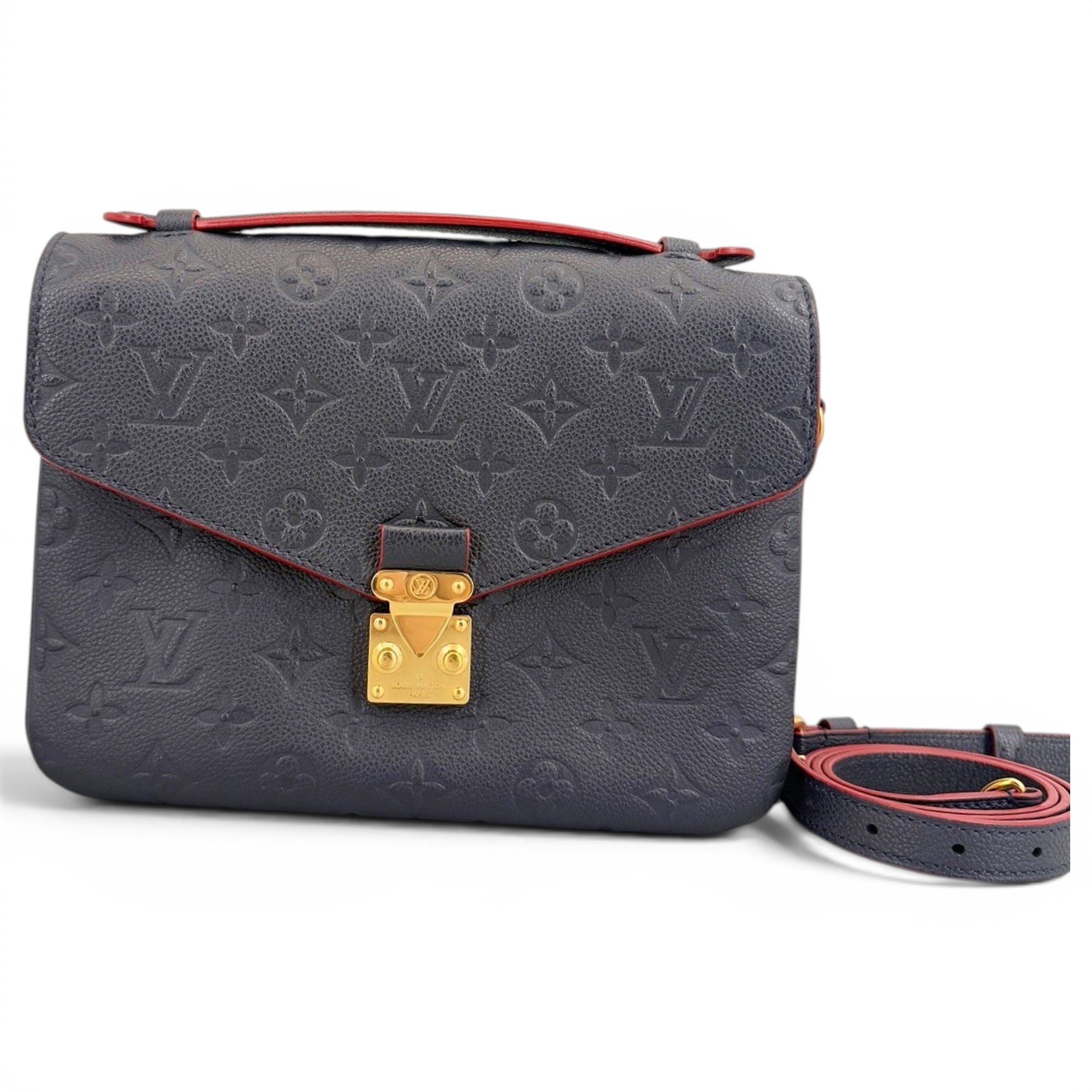 Metis leather handbag
