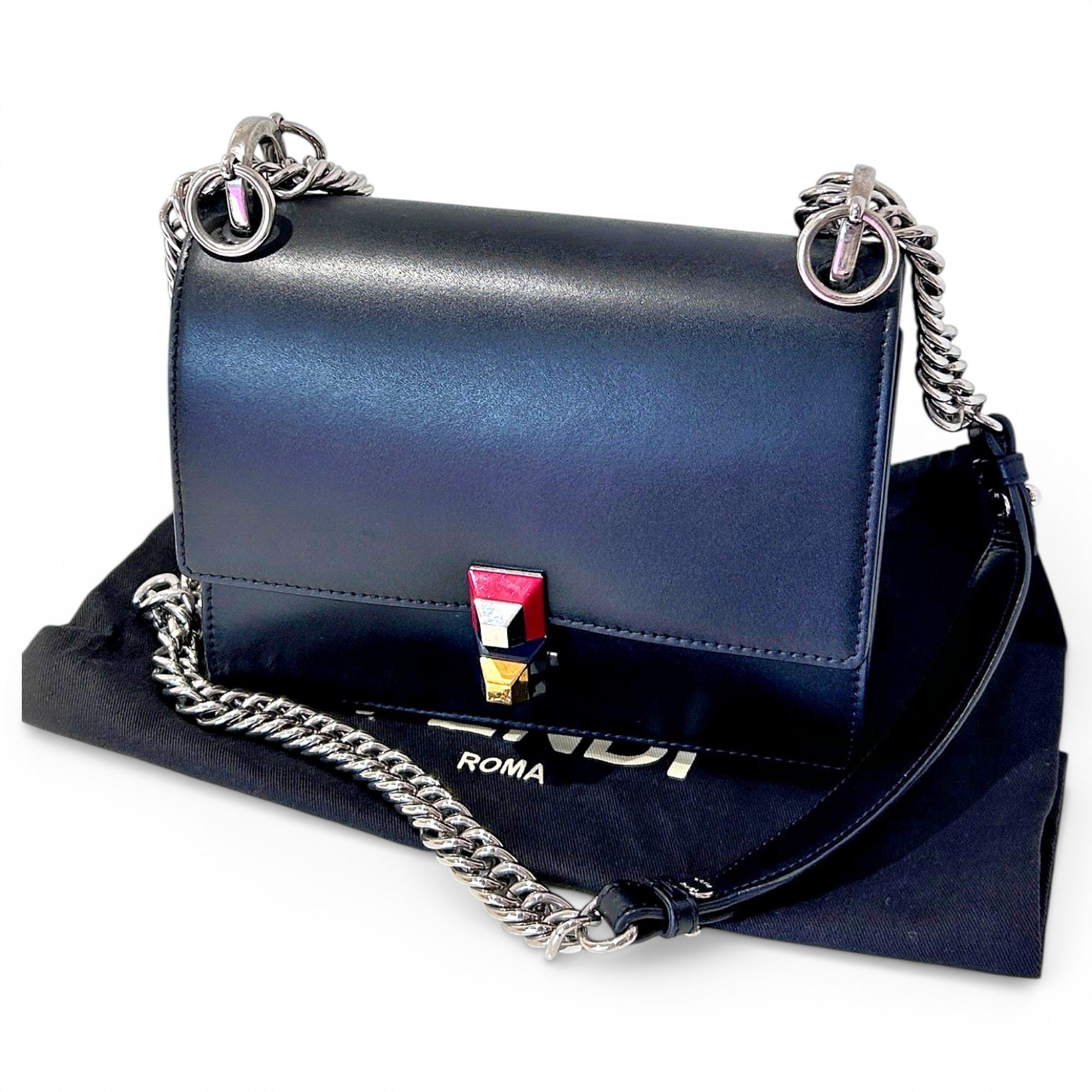 Kan I leather handbag