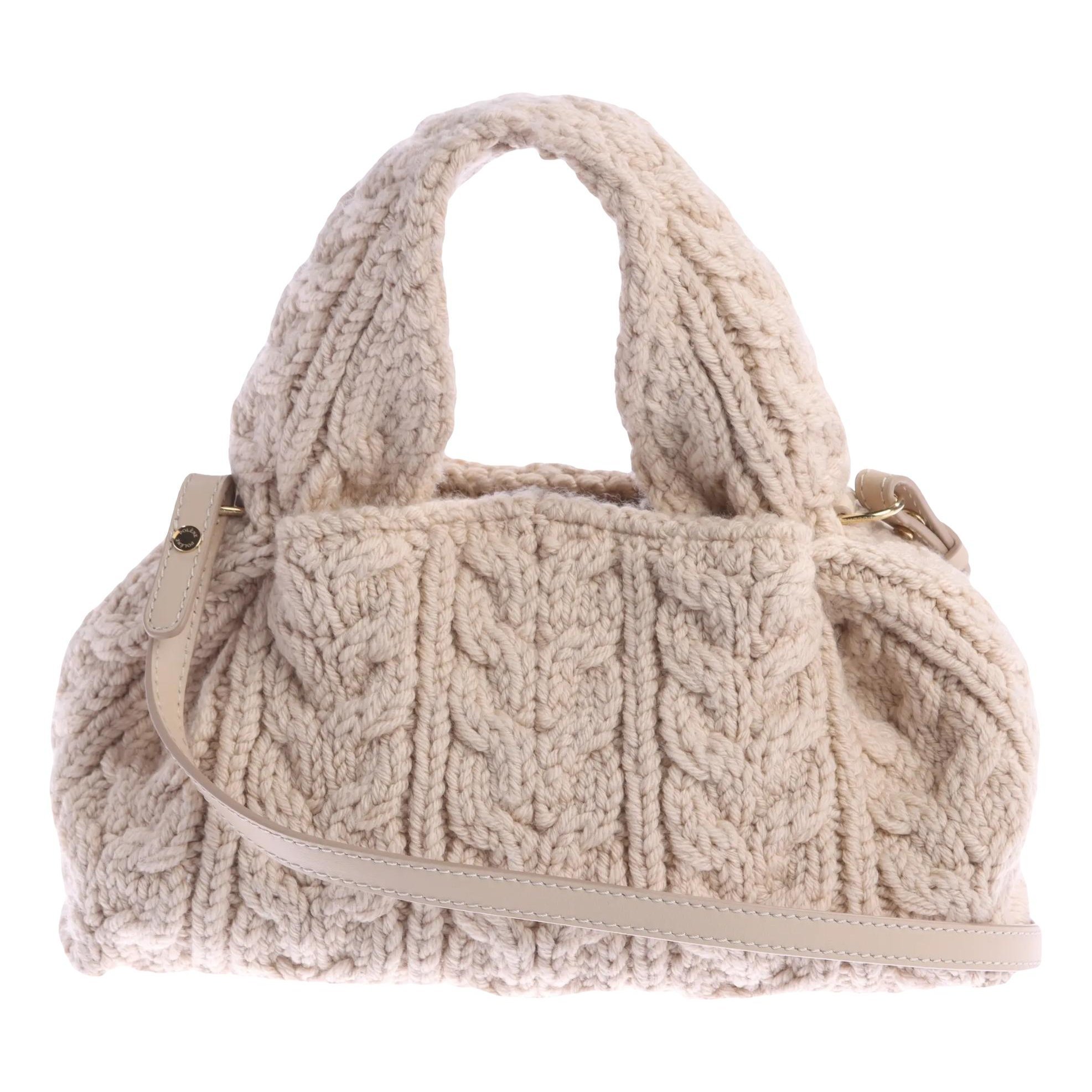 Polene Numéro Neuf wool handbag