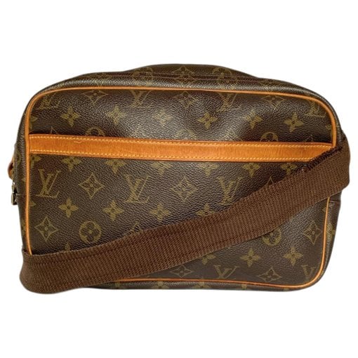 Reporter leather handbag