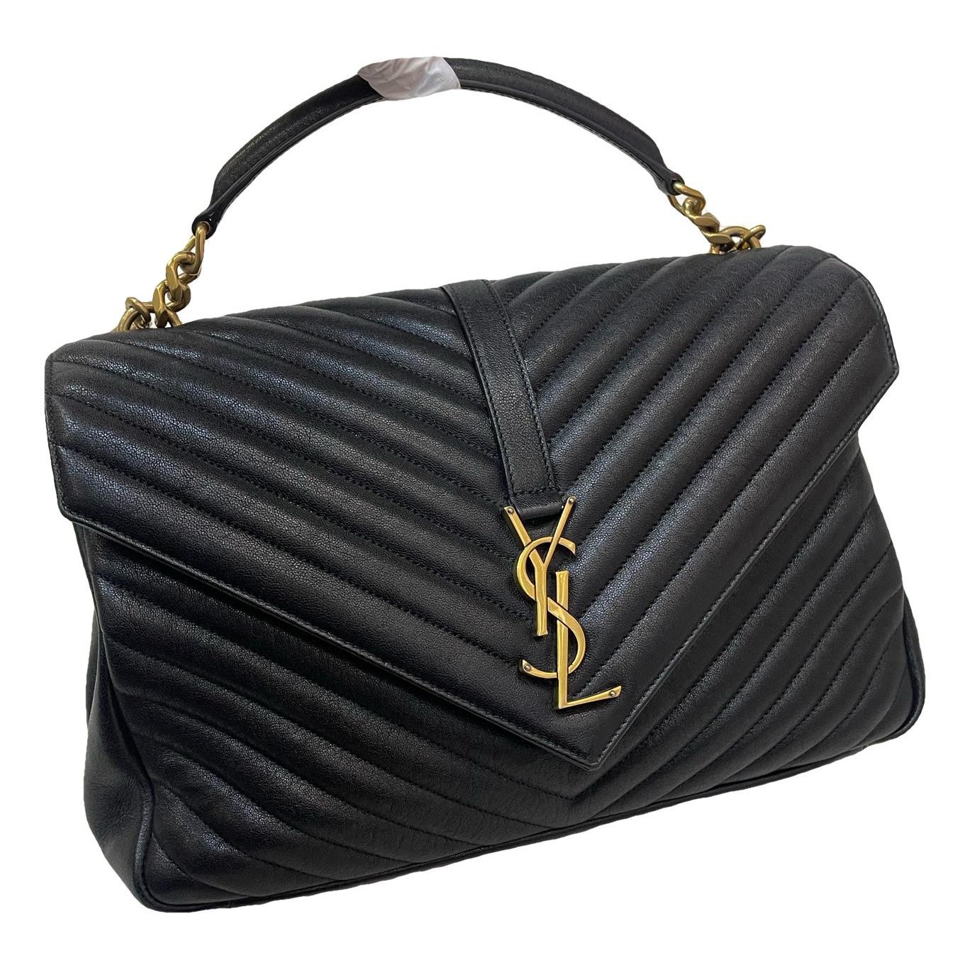 Collége monogramme leather handbag