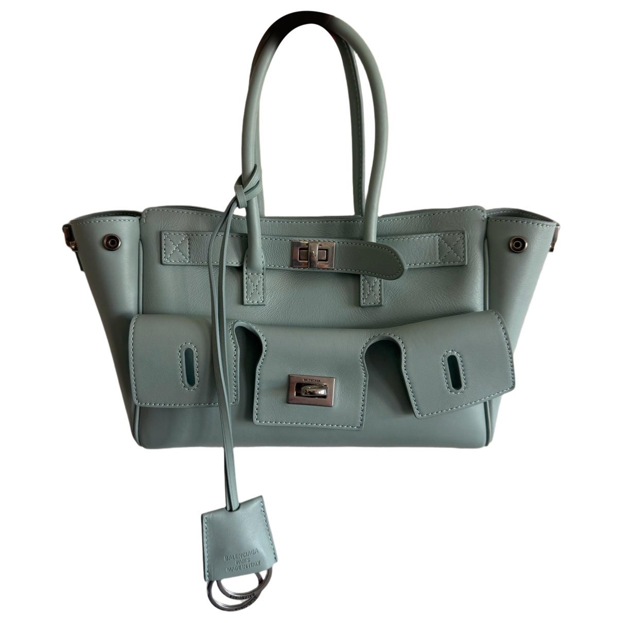 Balenciaga Carry All Bel Air leather handbag