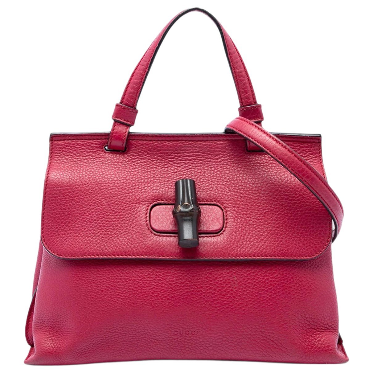 Bamboo leather satchel