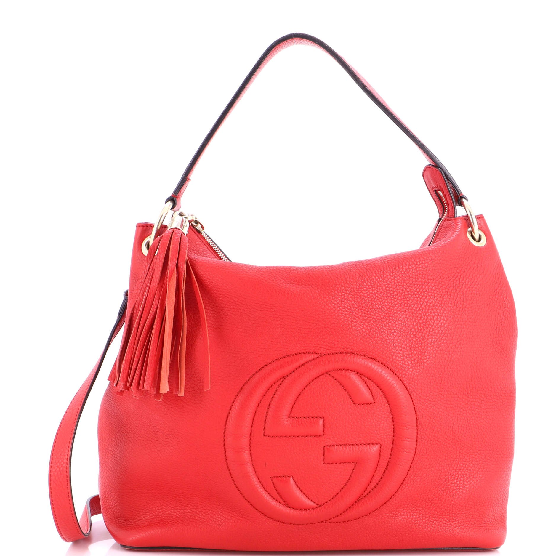 Soho Convertible Hobo Leather Large