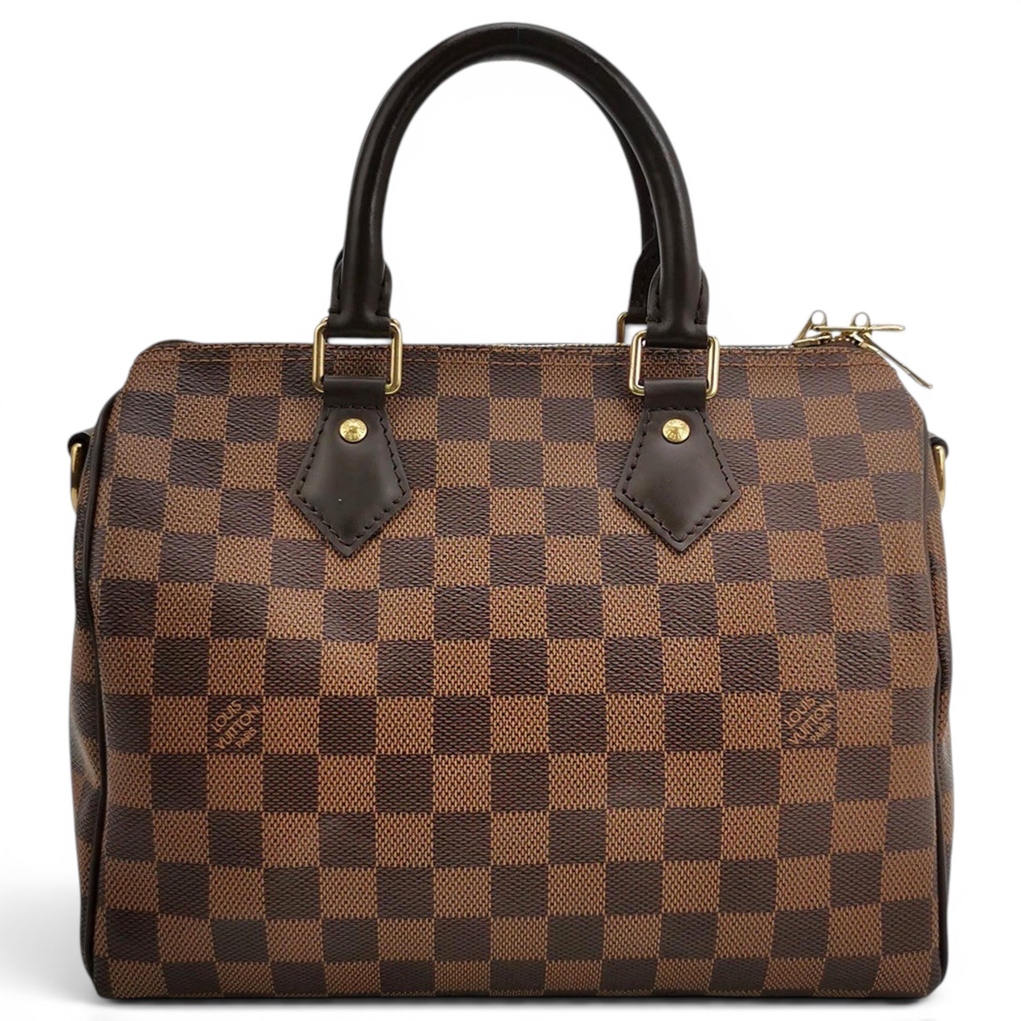 Speedy leather handbag
