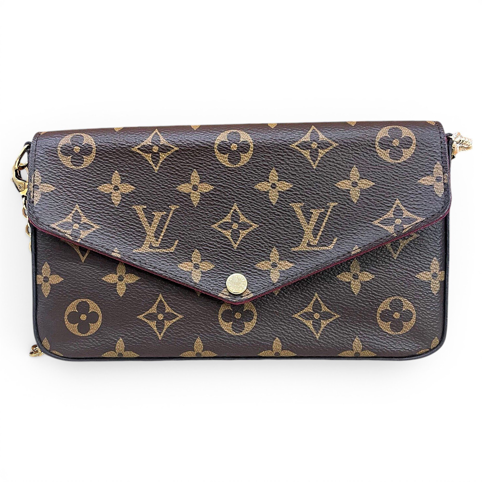 Félicie leather crossbody bag