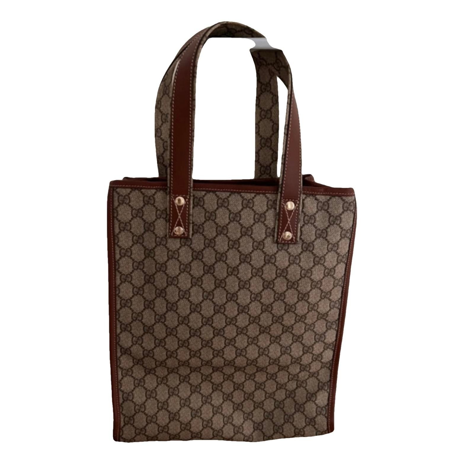 Leather tote
