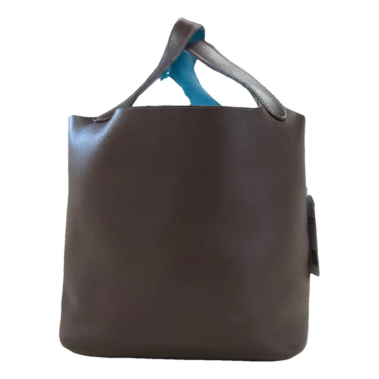 Picotin leather tote
