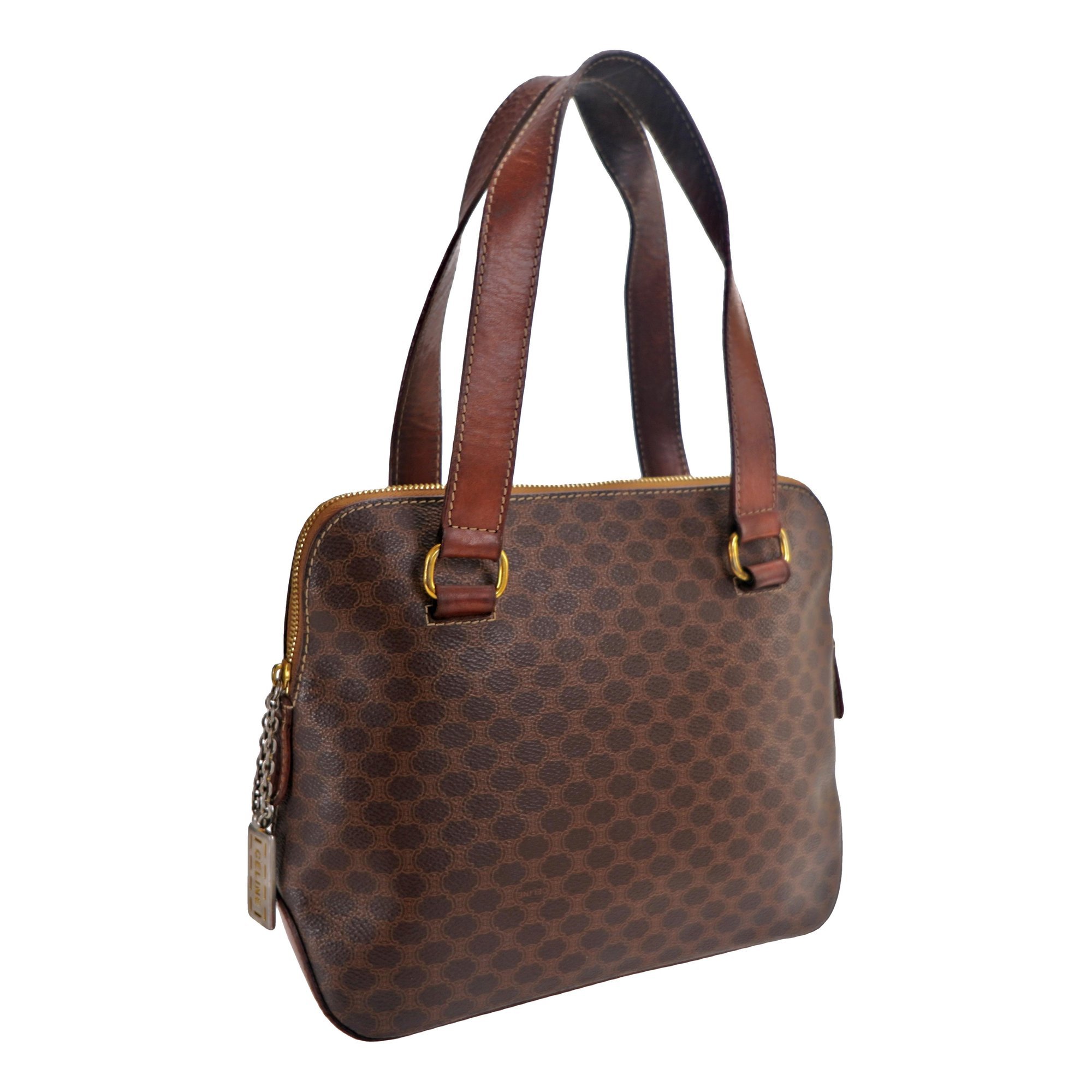 Triomphe leather handbag