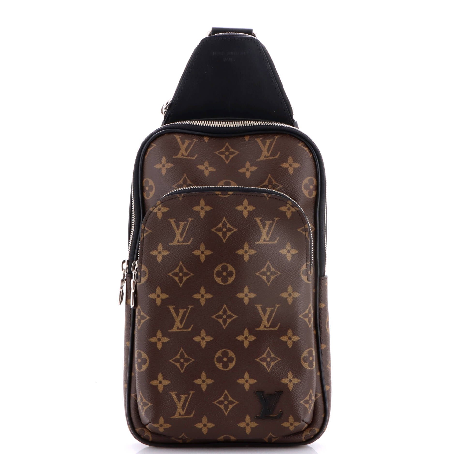 Avenue Sling Bag NM Macassar Monogram Canvas