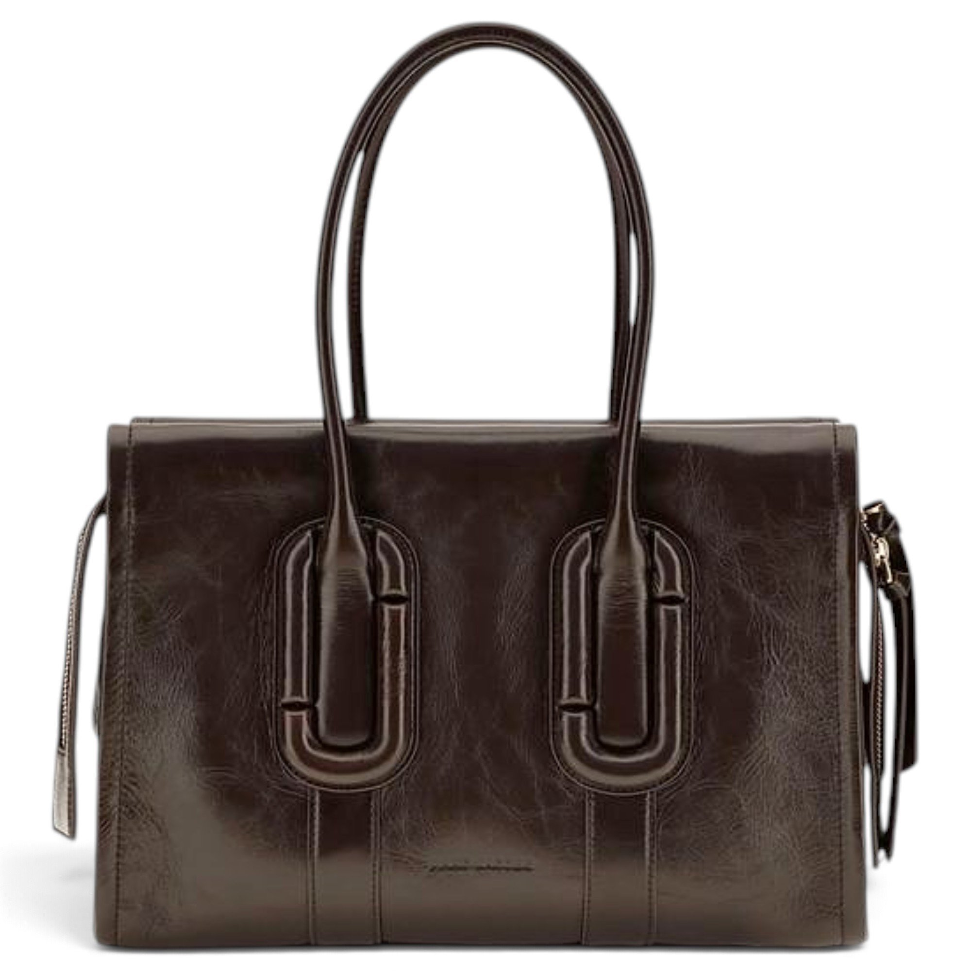 Leather handbag