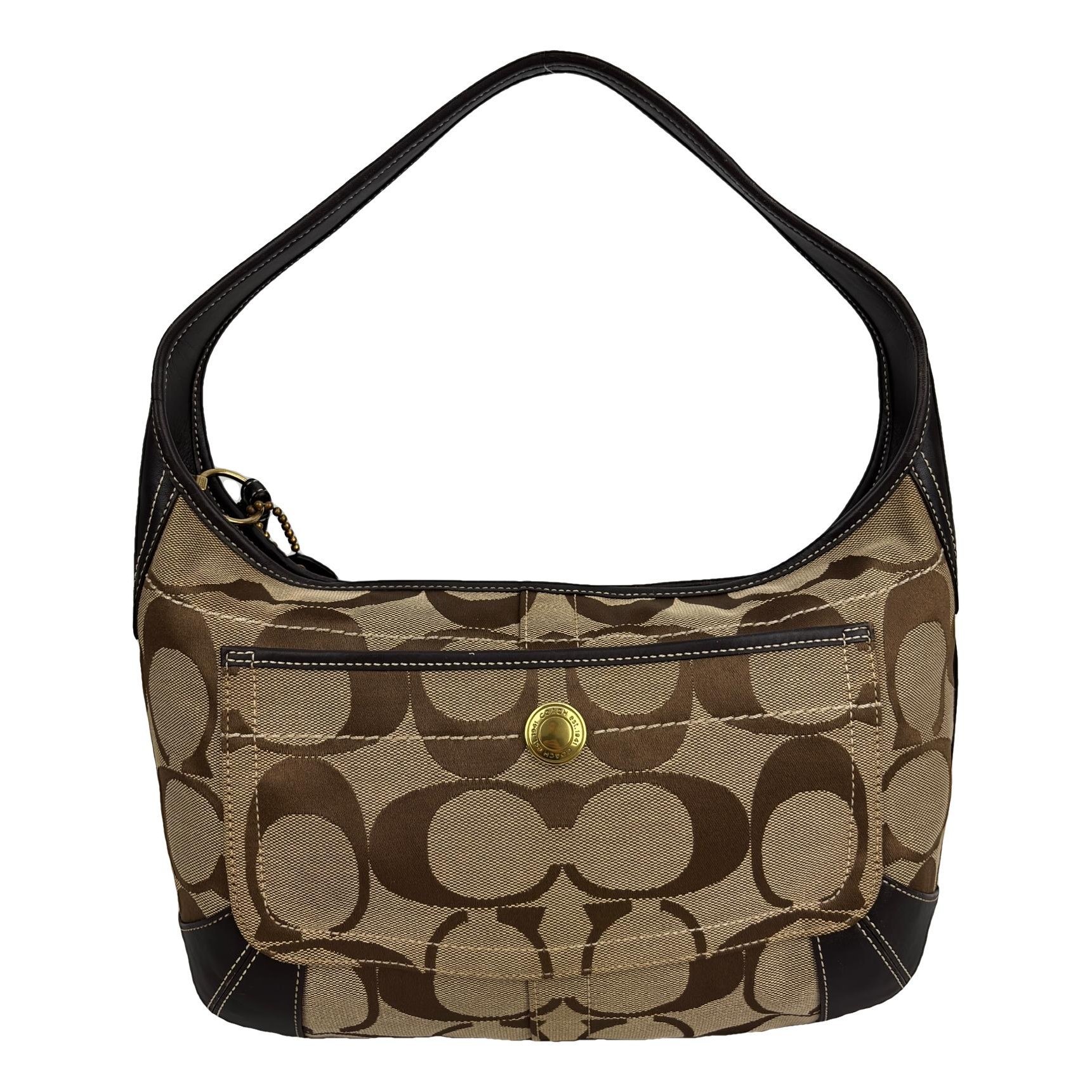 Signature Sufflette cloth handbag