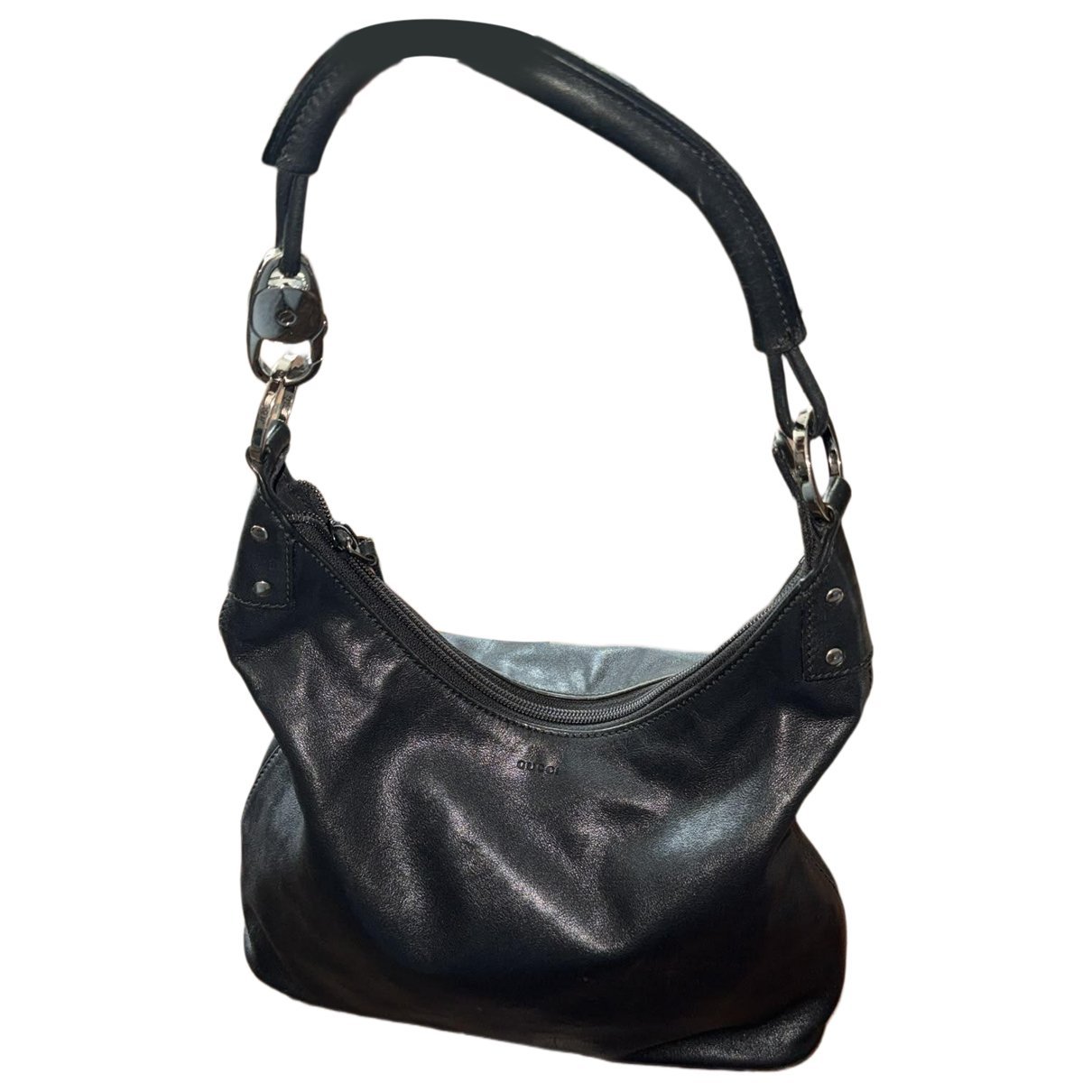 Hobo leather handbag
