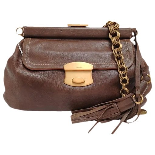 Leather handbag