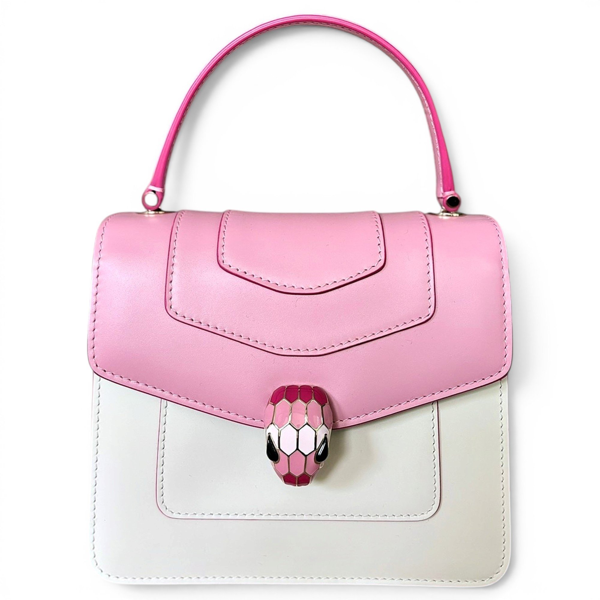 Serpenti leather crossbody bag