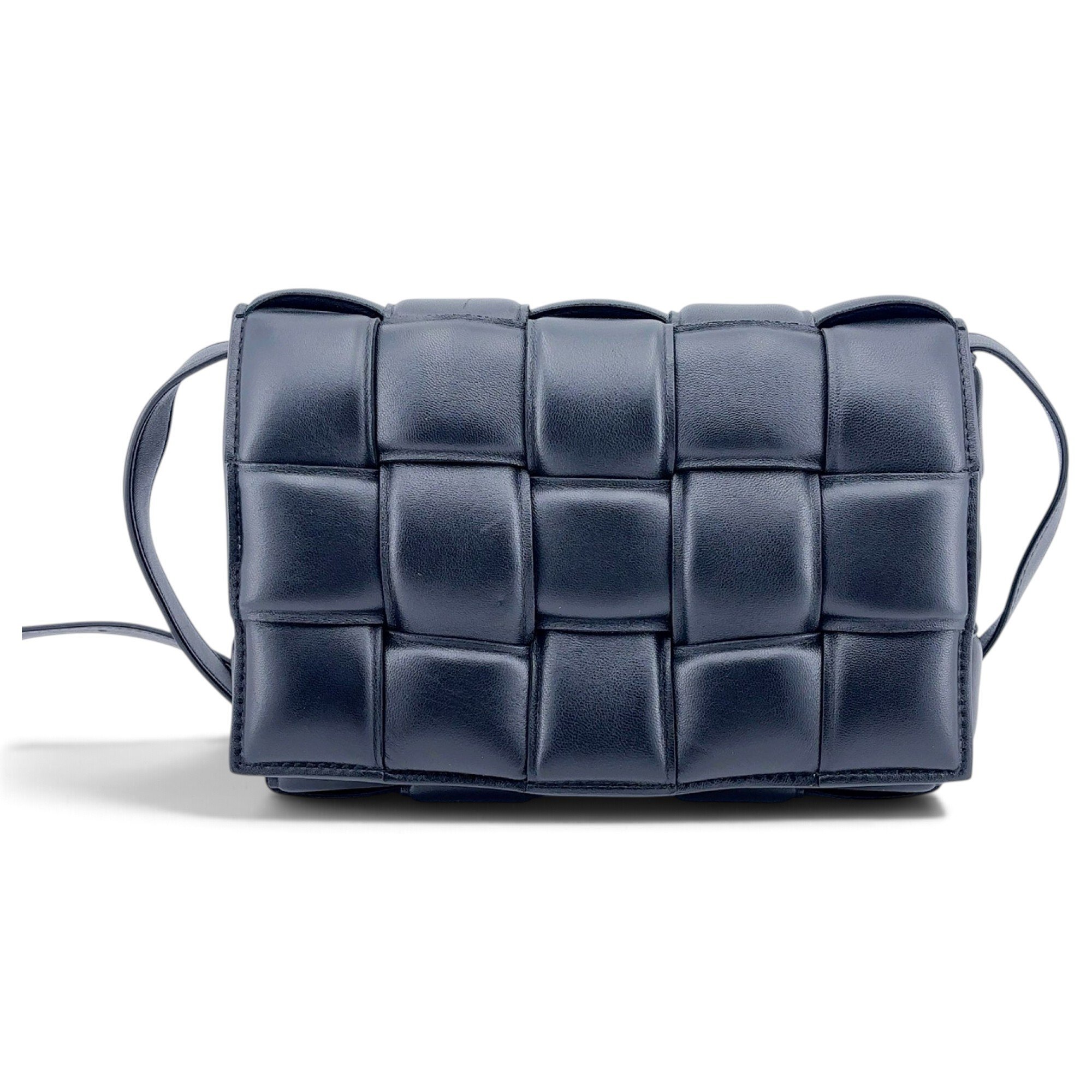 Cassette Padded leather crossbody bag