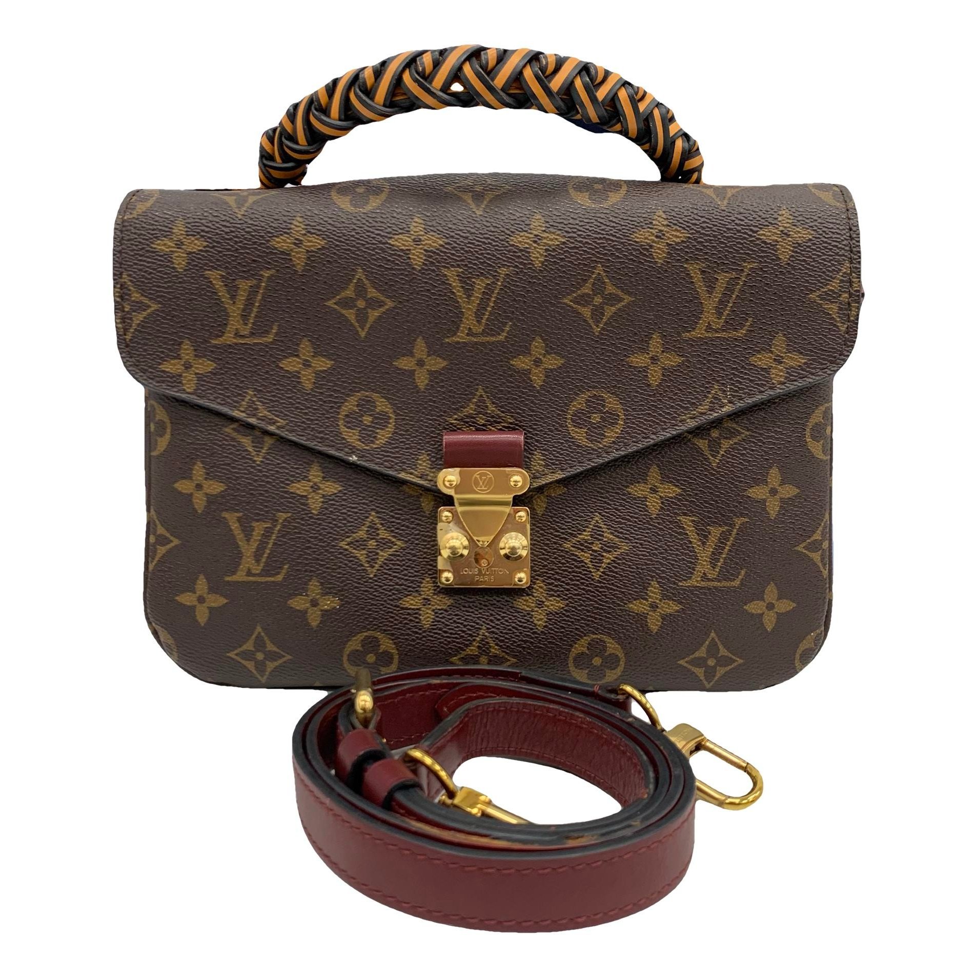 Metis leather handbag