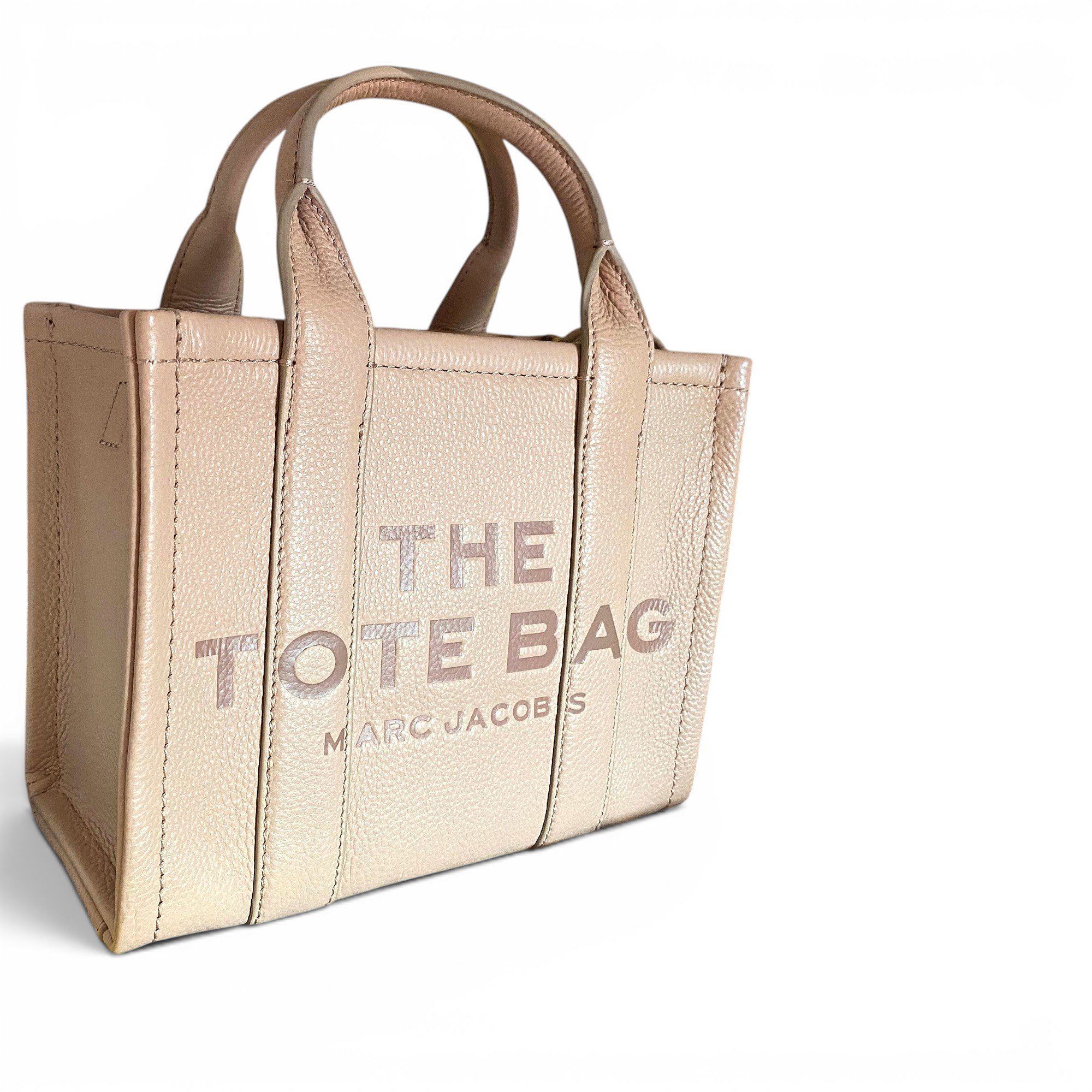 The Tag Tote leather tote