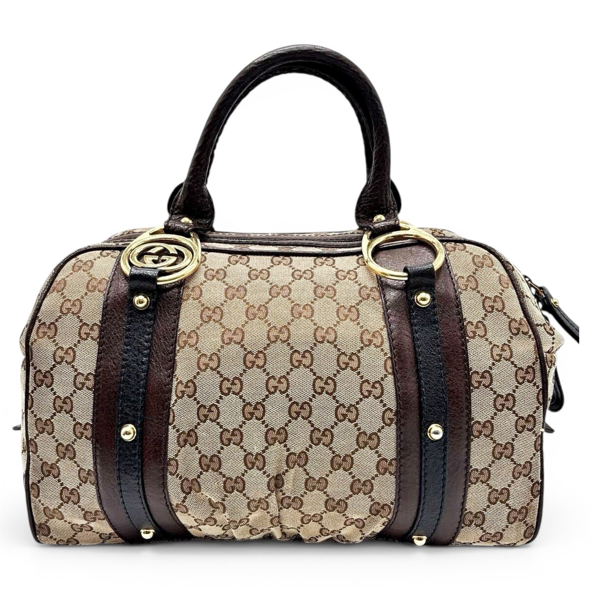Boston cloth handbag