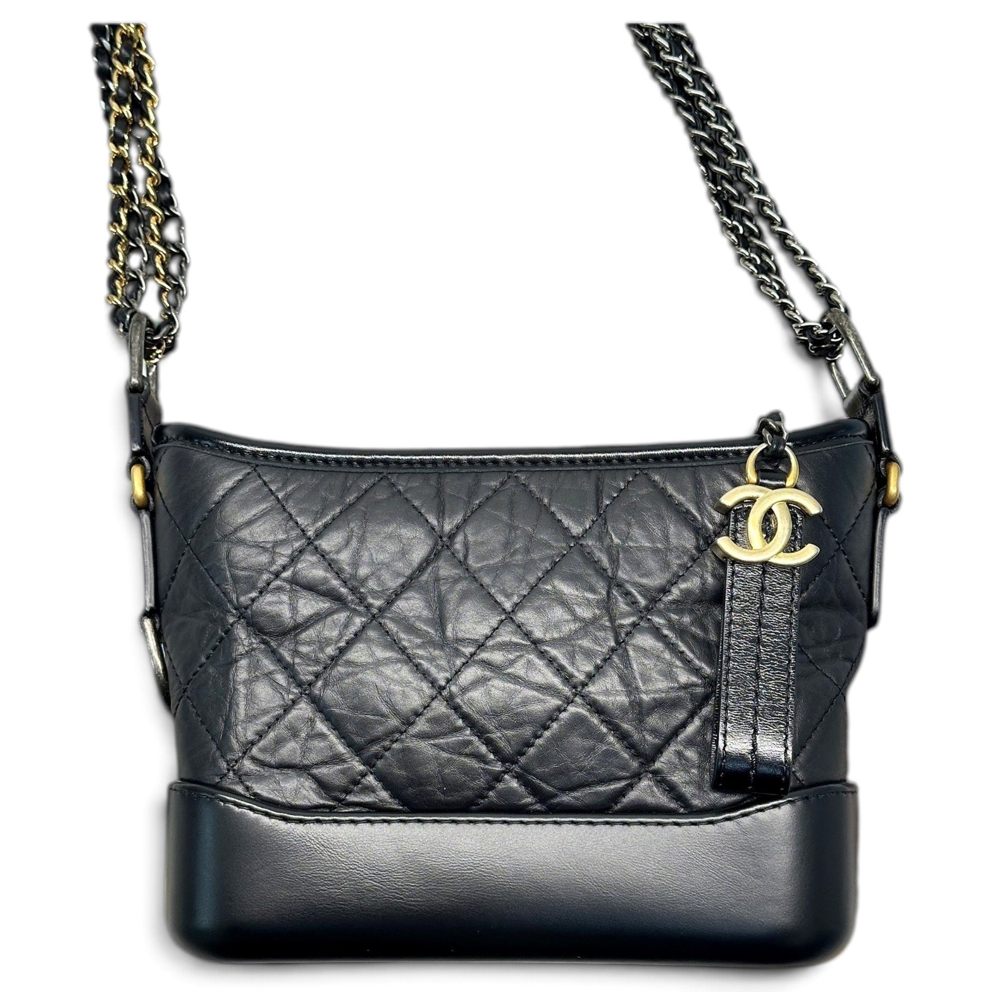 Gabrielle pony-style calfskin handbag