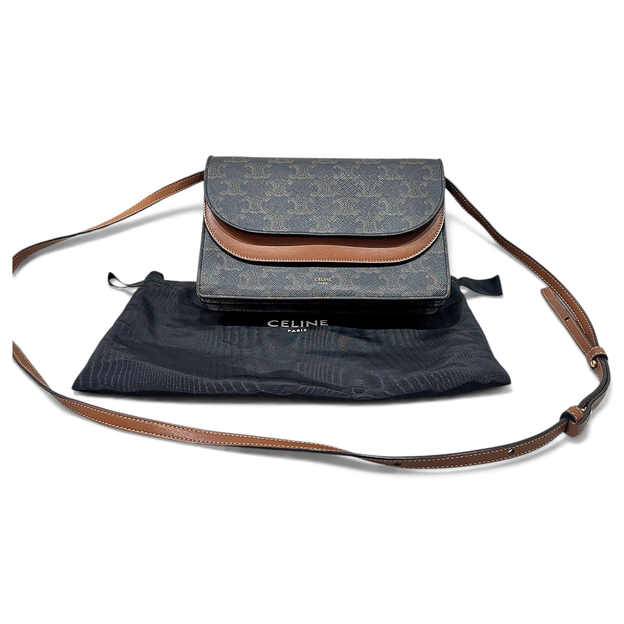 Wallet On Chain Margo leather crossbody bag