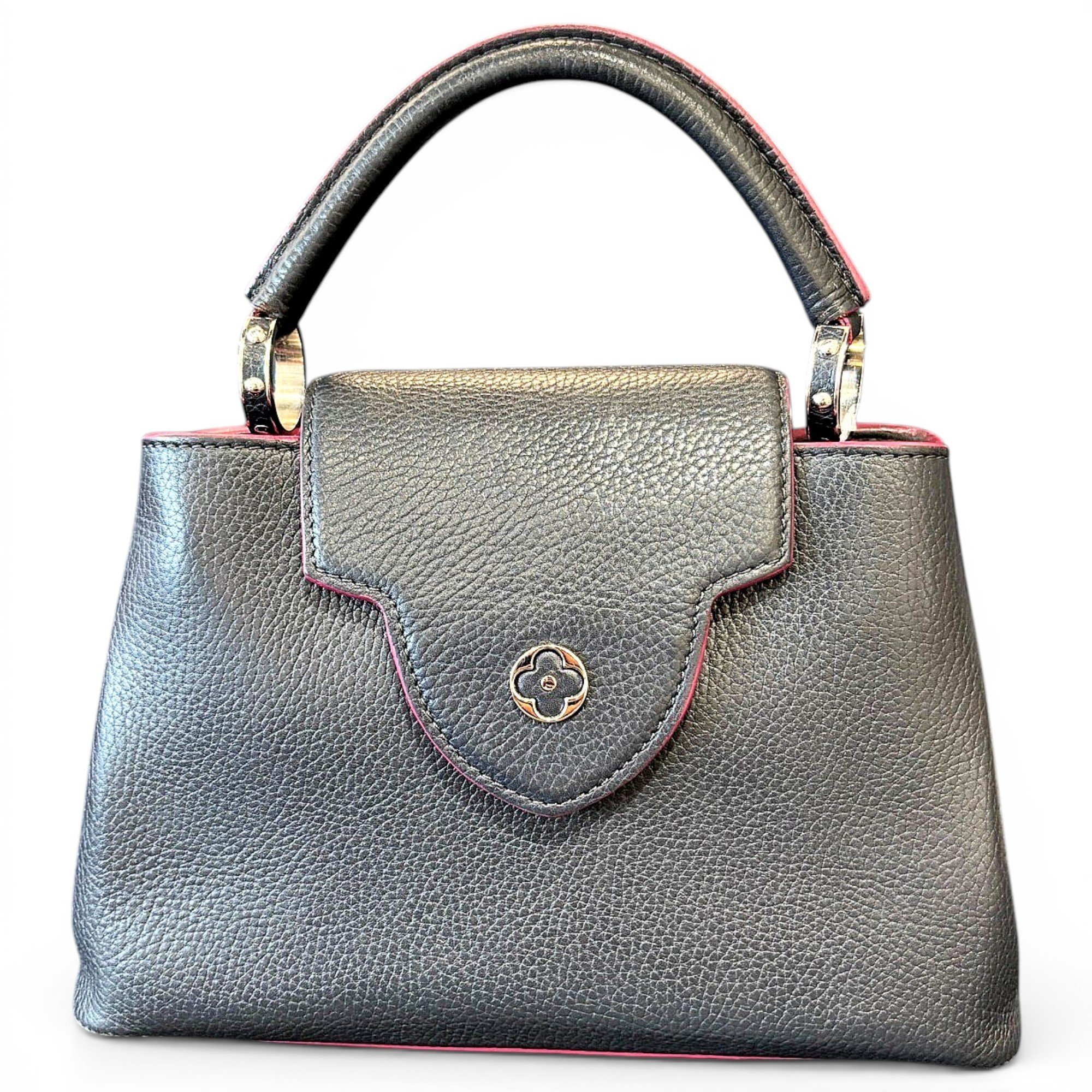 Capucines leather handbag