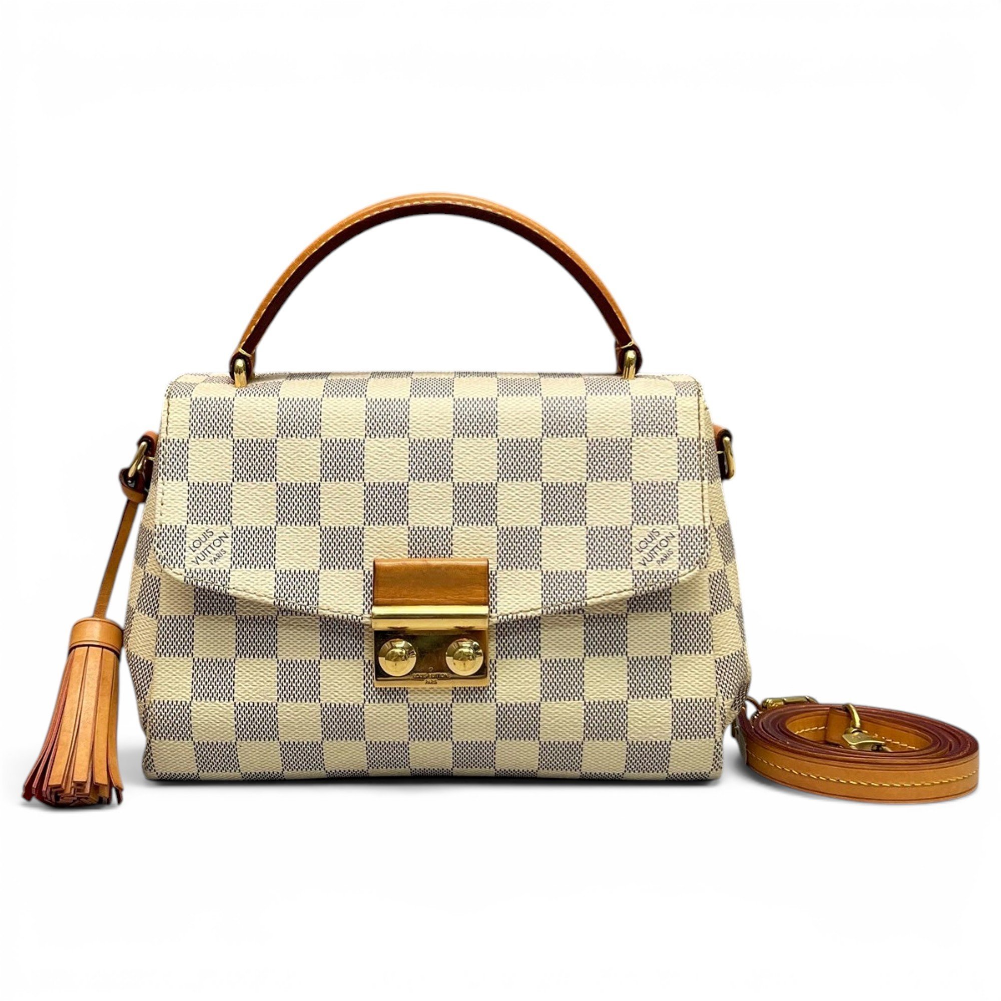 Saint Michel leather crossbody bag