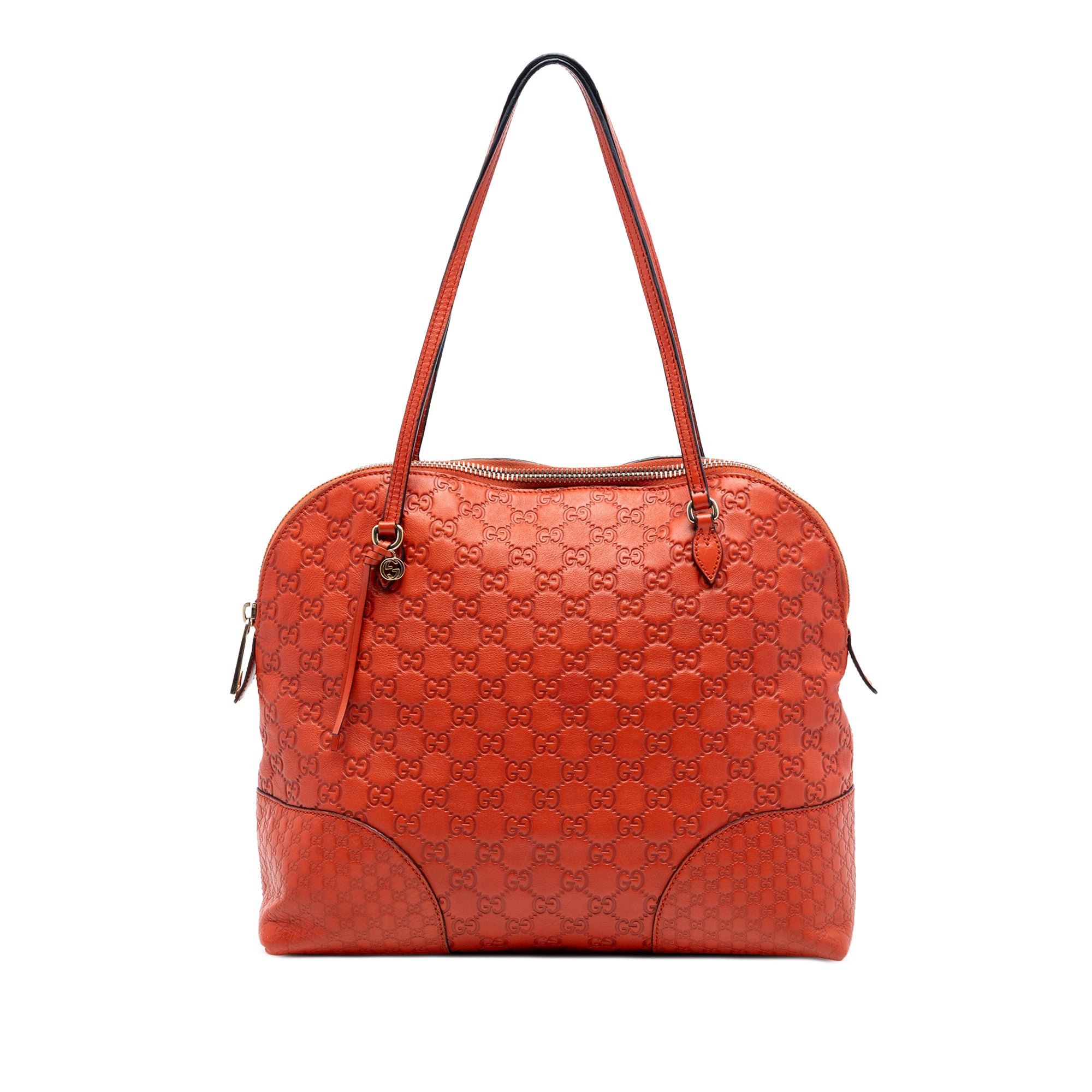 Leather tote