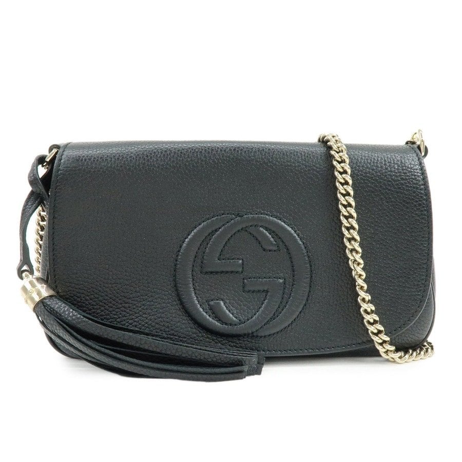 Leather crossbody bag