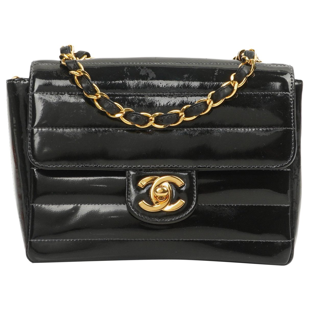 Timeless/Classique patent leather handbag