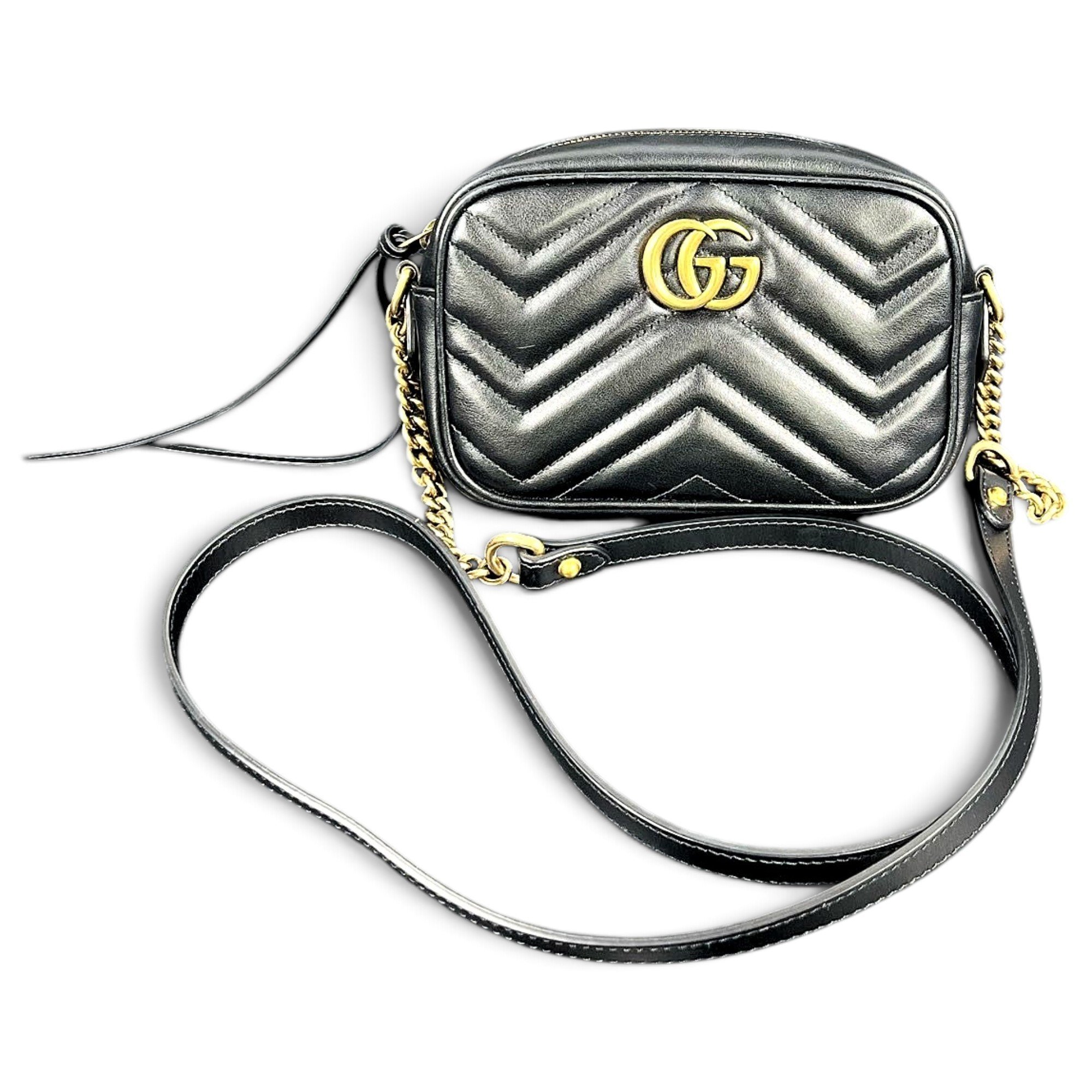 Leather crossbody bag