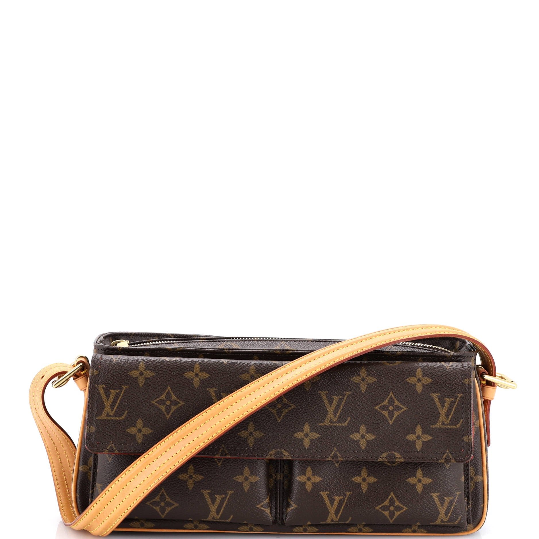 Louis Vuitton Viva Cite Handbag Monogram Canvas MM