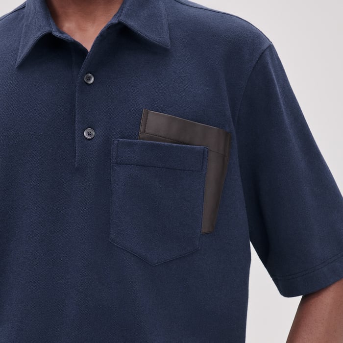 Océan Polo Shirt With Pocket