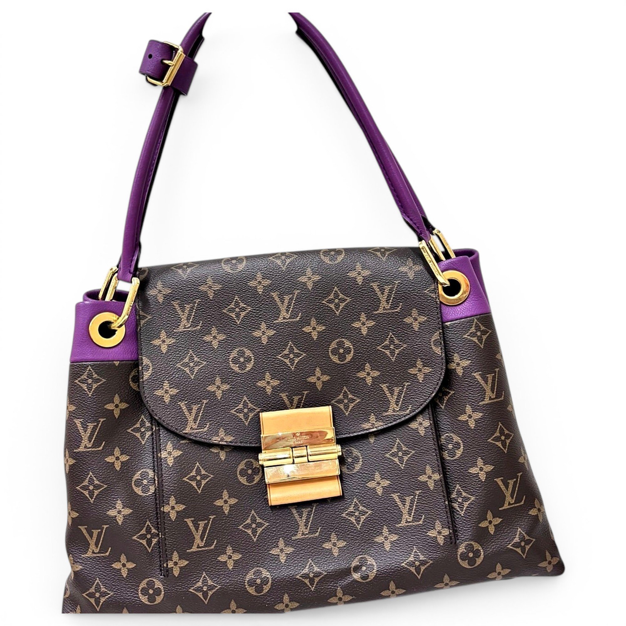 Olympe leather handbag