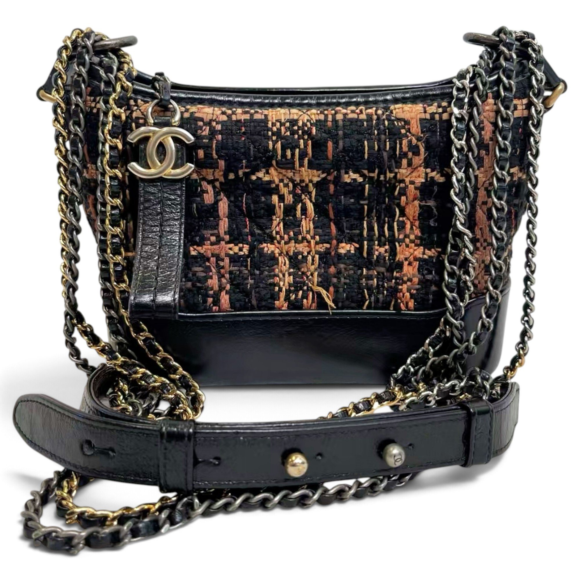 Gabrielle tweed handbag