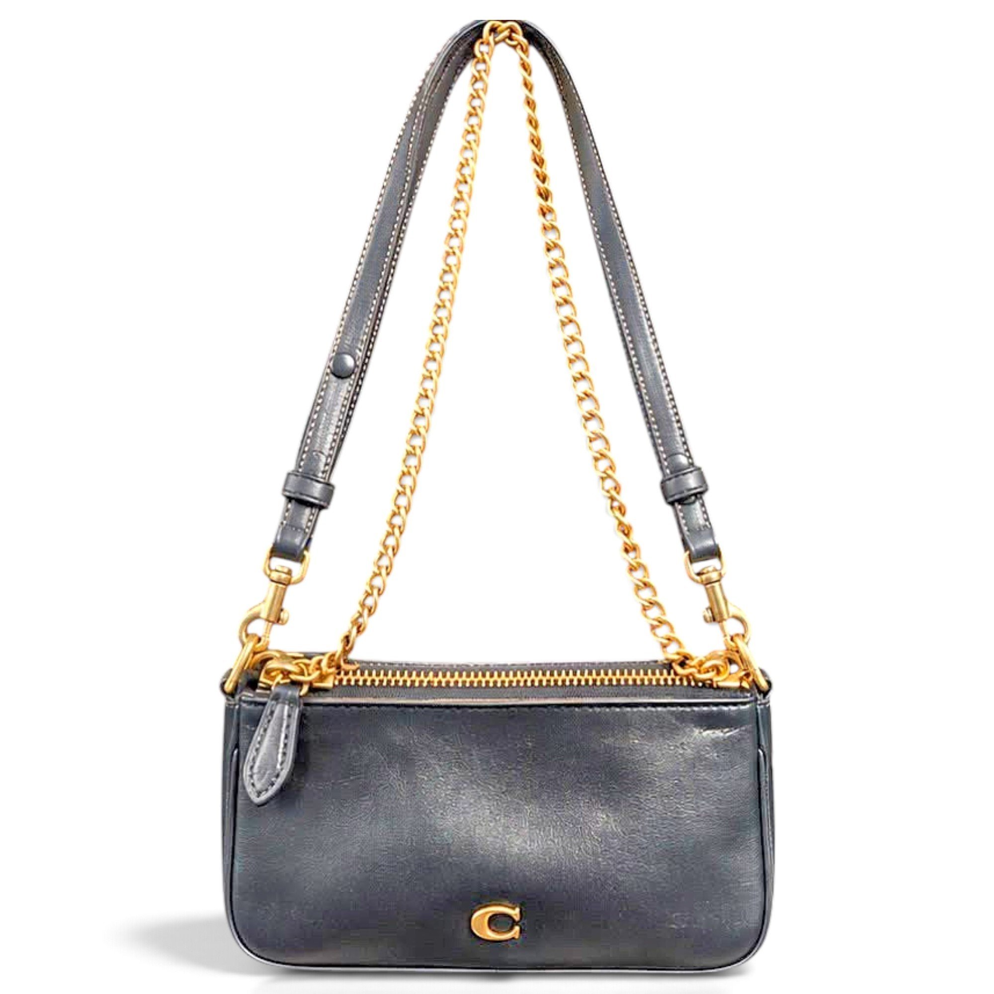 Leather handbag