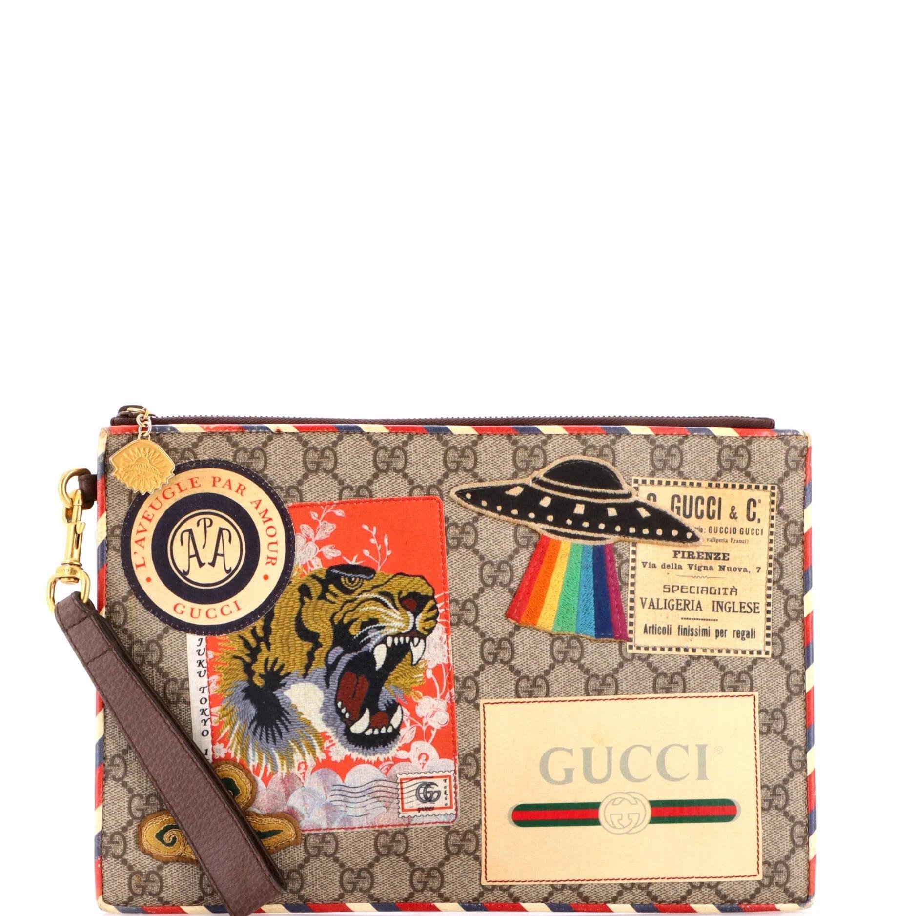 Cloth clutch bag